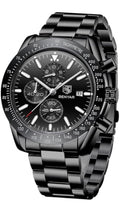 BENYAR Men's Luxury Chronograph Watch – Business, Casual | Quartz Movement with Date Display | Stylish Wristwatch | Gift for Men