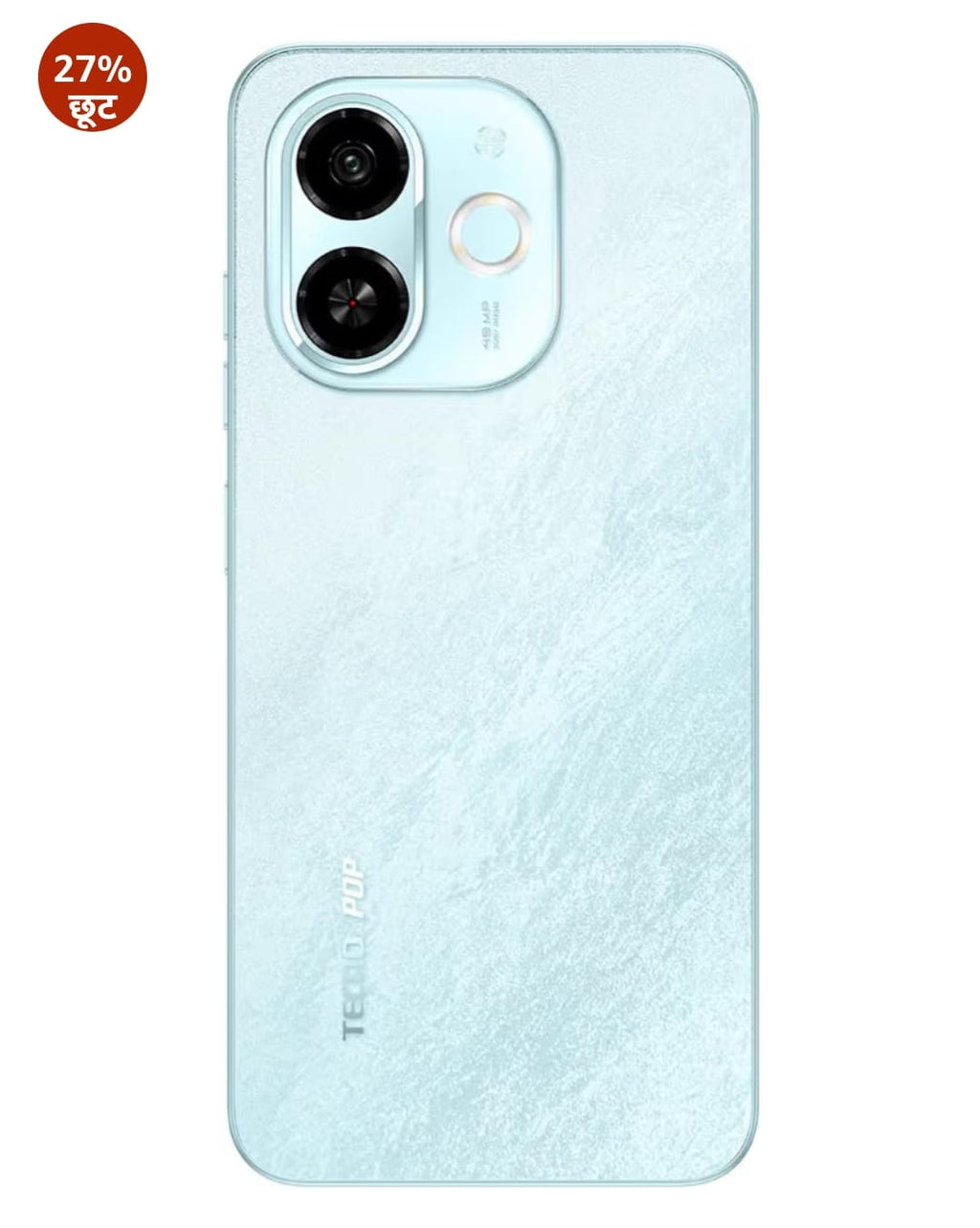 Tecno POP 9 5G (Azure Sky, 8GB+128GB) | D6300 5G प्रोसेसर | 48MP Sony AI कैमरा | 4+ ईयर लैग फ़्री फ़्लुएंसी |5000 mAh बैटरी |ड्युअल स्पीकर |