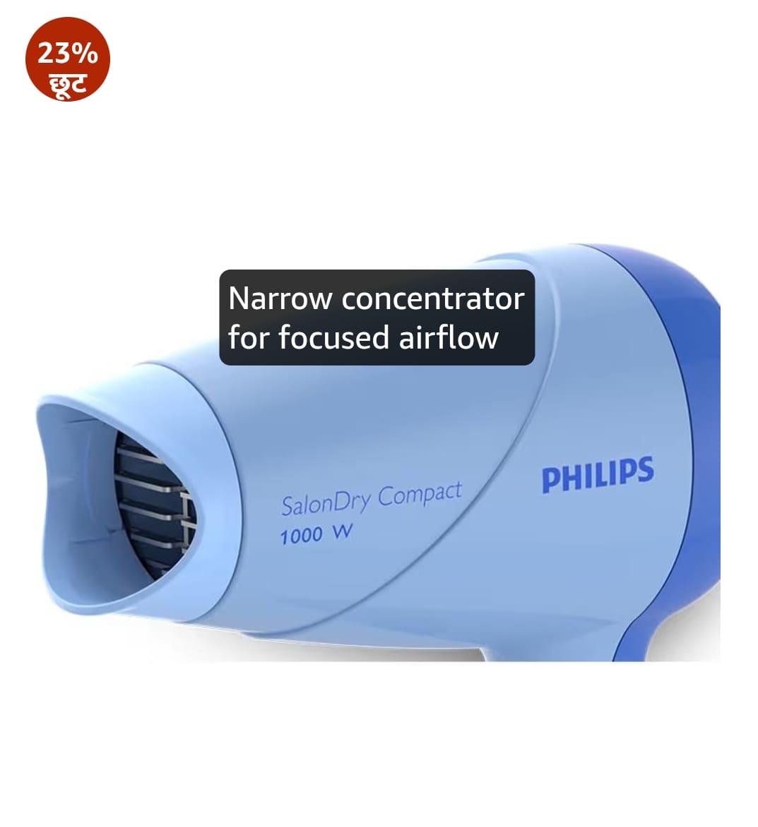 Philips HP8100/60 बालों के लिए ड्रायर (नीला)